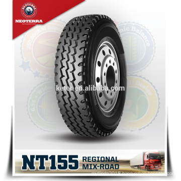 Neoterra tire for truck
Special Four-rid tread groove design makes 11R22.5 tyre
 